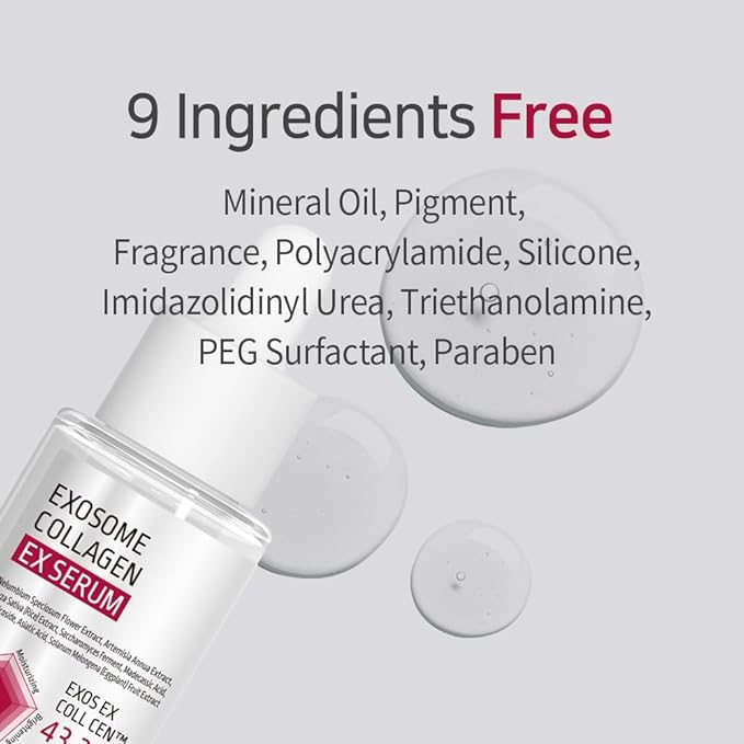 APLB Exosome Collagen EX Serum | EXOS EX COLL CEN™ 43.3% 1.35 FL.OZ/Korean Skincare, Efficient absorption, Tightens skin, Long lasting hydration, Revitalize for gentle and improve skin texture