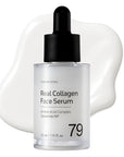 TOSOWOONG Real Collagen Face Serum, Hydrating & Firming Serum with hydrolyzed collagen, Hyaluronic Acid, Plumps, Sagging Skin, Reduces Fine Lines and Wrinkles, Korean Skincare, 33ml / 1.11 fl. oz.