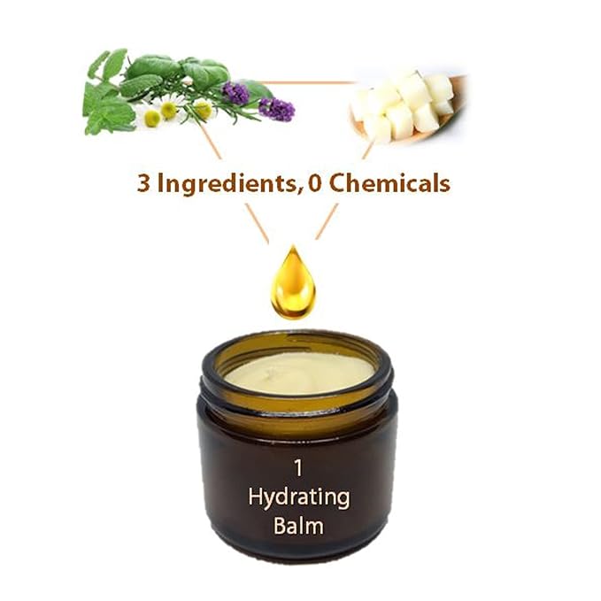 Vintage Tradition Beef Tallow All Purpose Balm - Healing, Hydrating Luxurious Skin Care Salve Replaces Body Lotion, Hand Cream, More - Essential Oil, Olive Oil, and Grass-Fed Tallow, 2 fl. oz.