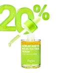 PURITO Azelaic Acid 10% + Kojic Acid + Tea Tree Facial Serum | for Acne & Marks, Breakouts | High-Level Azelaic Acid 10% | Korean skincare, 30mL 1.01 fl.oz
