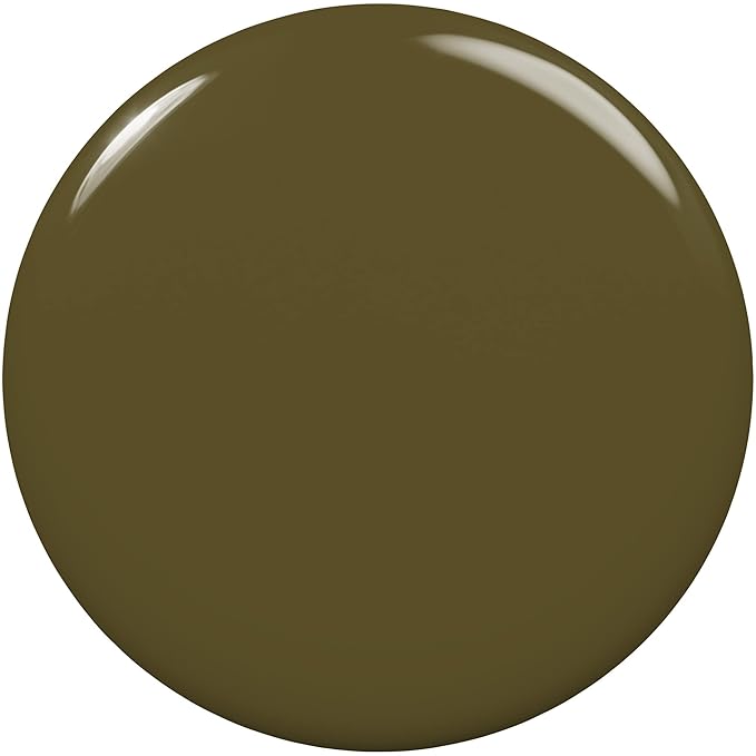 essie Gel Couture Nail Polish, Long-Lasting Olive Green Nail Polish, Vegan, Totally Plaid, 0.46 fl oz