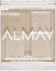 Almay Eyeshadow Palette, Longlasting Eye Makeup, Single Shade Eye Color in Matte, Metallic, Satin and Glitter Finish, Hypoallergenic, 130 The World Is My Oyster, 0.1 Oz