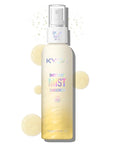 KYDA Sheer Body Sunscreen Mist, SPF 45, Radiant Glow Sunscreen Spray, Infused with Shimmer Body Oil, Ultra-fine Glowing Mist, Quick Drying, Lightweight Hydrating Spray, 4.06 fl oz, GOLD