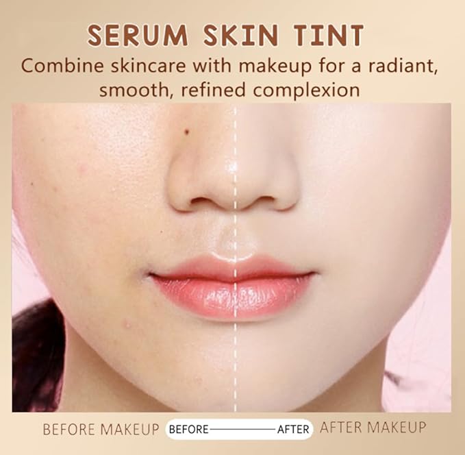 2 Pcs Foundation Stick Beauty Balm Serum Boosted Skin Tint, 2025 New Makeup Tint, Portabl Moisturizing Essence Contour Stick Foundation Beauty Balm (#05)