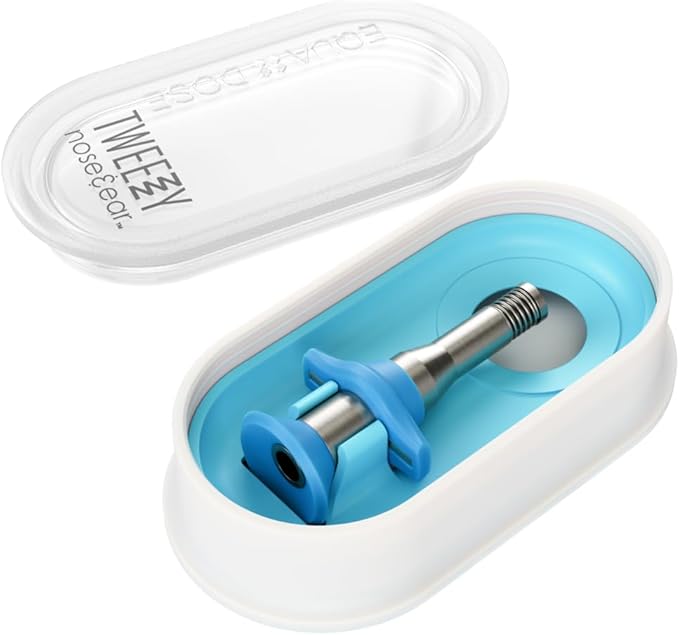 EQUADOSE Tweezy Nose & Ear Hair Remover for Men & Women, Precision Grooming Tool for Pain-Free Hair Removal, Alternative to Trimmers and Waxing Kits, Formerly Pluck, Easy and Effective Solution
