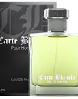 Carte Blanche – INSPIRED by A WORLD RENOWNED MEN’S PERFUME – Tangerine, Orange, Cassia, Sandalwood – Fresh, Aquatic, Confident, Long-Lasting Eau De Parfum 100ml (3.4 fl oz)