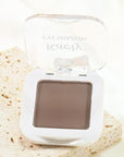 evpct Matte Brown Single Eyeshadow Palette Makeup for Older Women, Light Cocoa Brown Cream Eye Shadow Palette Makeup Singles for Older Women Matte, High Pigment Waterproof Monochrome Mini Eyeshadow