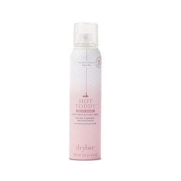 Drybar Hot Toddy Heat Protectant Mist Blanc Scent - Full Size| Lightweight Heat Protectant for Hair protects from Heat & Styling with Curling, Straightening and Styling Irons