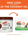 Palmers Coconut Oil Moisture Gro Hairdress Jar 5.25 Ounce (155ml) (Value Pack of 3))