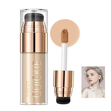 Mattte Liquid Concealer Foundation, Silky Foundation Mist Makeup, Finish (#03)