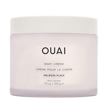 OUAI Body Cream, Melrose Place - Hydrating Whipped Body Cream with Cupuaçu Butter, Coconut Oil and Squalane - Softens Skin and Delivers Healthy-Looking Glow - Sulfate Free Skin Care (7.5 Oz)
