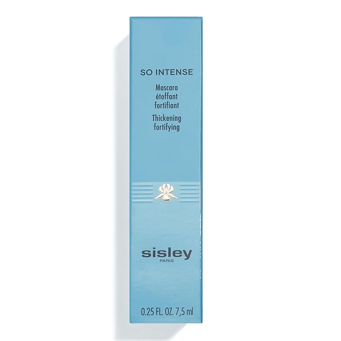 Sisley Paris So Intense Mascara, 1 Deep Black - Visibly Volumizing, Beautifying Mascara - Instant Look of Volume & Length - Long-Wear Formula