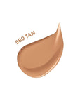 COVERGIRL Clean Fresh Nourishing Skin Tint, 580 Tan, Liquid Foundation, Dewy Finish, Infused with Coconut & Aloe, Vegan Formula