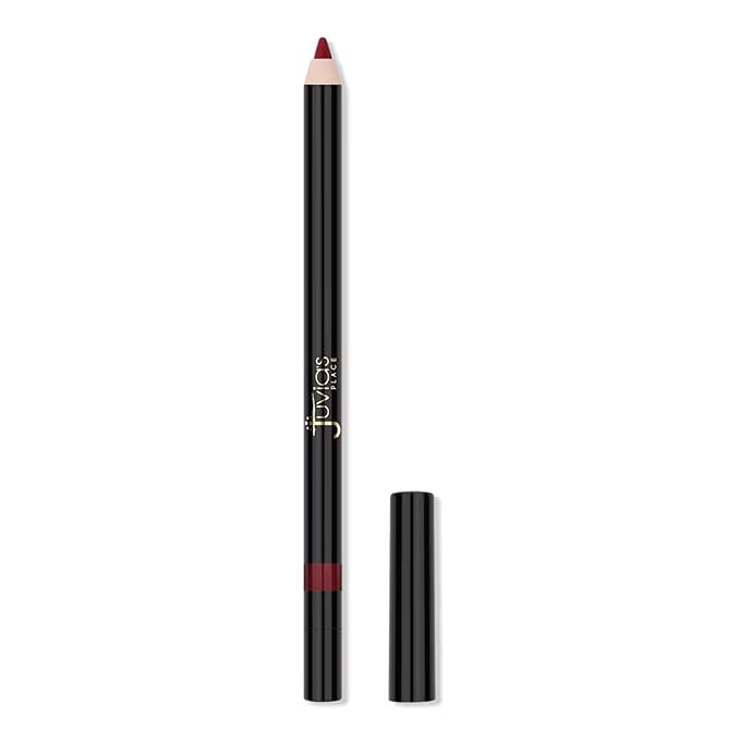 Juvia's Place Long Wear Lip Pencil – Ruby – Waterproof & Kiss-proof, Long Lasting Lip Liner, Smooth Makeup Application - Soft Matte Finish Base for Lipstick - 13 Hours of Wear for Everyday Use