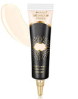 Eyeshadow Primer,Eye Primer,Makeup Primer Long Lasting Cream Eyeshadow Base,Primer Face Makeup,Full Coverage Waterproof Concealer 1 Pens -0.40 fl oz (01_IVORY)