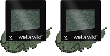wet n wild Color Icon Satin Eyeshadow Single | High Pigment Long Lasting | Envy (Pack of 2)
