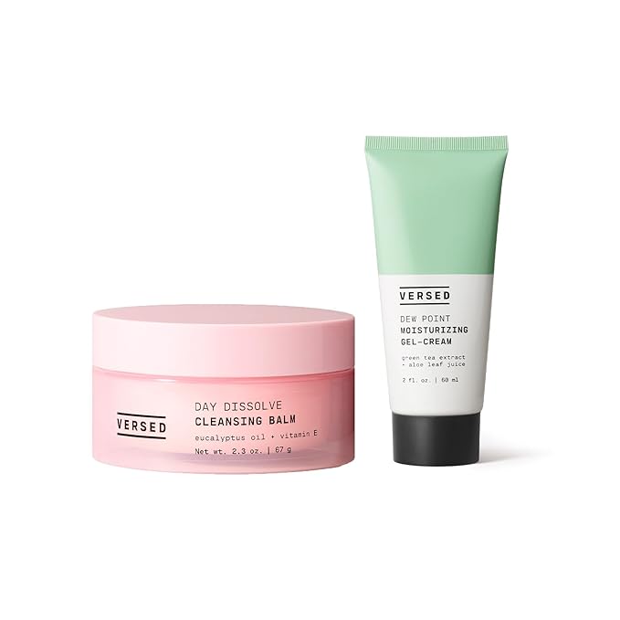 Versed Everyday Clean Routine Travel Essentials Cleansing