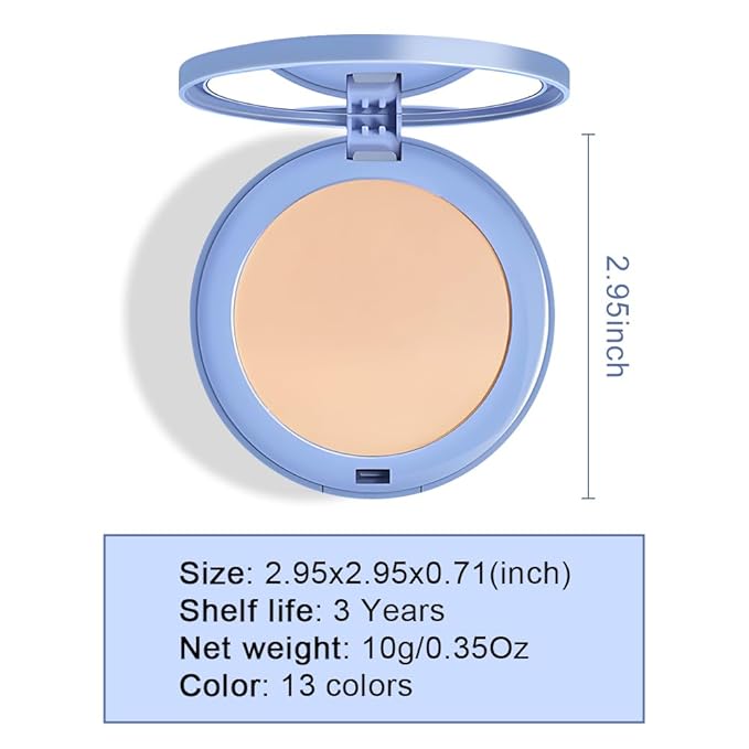 evpct Kaely Oil Control Pressed Face Powder, Get