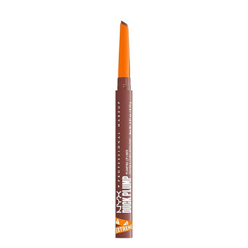 NYX PROFESSIONAL MAKEUP Duck Plump Plumping Lip Liner, Matte Pencil With Up To 10HR Wear, Nude Flip (Nude Lip Liner)