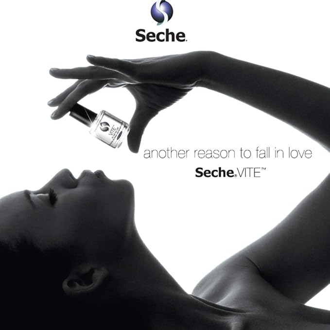 Seche Vite Dry Fast Top Coat for Nail Polish and Manicure, 0.5 oz, 2-pack
