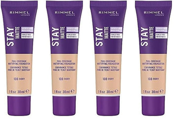 Rimmel Stay Matte Liquid Foundation, Ivory, 1 Fl of 2)