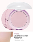 ETUDE Lovely Cookie Blusher - Lavender Lemon Macaron 4g | Glowing & Natural Powder Blush with Long-Lasting Sebum Control | Easy Application | Korean Makeup, Kbeauty, Perfect for Gift