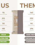 Organic Functional Mushroom Protein Bars | Full Dose (1500mg) Lions Mane, Chaga, Reishi & Cordyceps Bars | Vegan Protein Bars, Adaptogens, Superfoods Protein Bars | Vanilla Chai Flavor