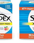 Stridex xl face body pads,