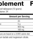 Standard Process Calcium Lactate Powder - Immune Support and Bone Strength - Bone Health and Muscle Supplement with Magnesium and Calcium - 12 Ounces