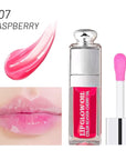 Hydrating Lip Glow Oil, Lip Oil Gloss Transparent Lip 2 OZ