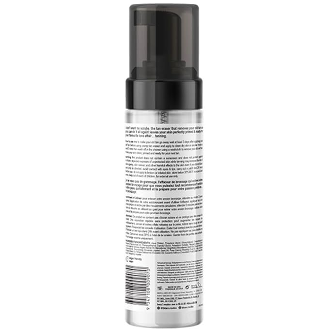 b.tan Self Tan Remover | Tan Go Away - Fast Sunless Tanner Eraser that Leaves Skin Prepped & Primed For Your Next Fake Tan, Vegan & Cruelty Free, Gentle Formula, 6.7 Fl Oz