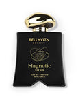 BELLAVITA Luxury Mood Collection MAGNETIC Perfume for Men 100ml | Pheromone Inspired Technology Long Lasting Fragrance | Notes of Grapefruit, Jasmine and Vanilla | Gourmet, Spicy Premium Fragrance