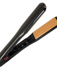 CHI Tourmaline Ceramic Flat Iron, Hair Straightener For An Even & Smooth Finish, 1 1/2" Iron, Onyx Black