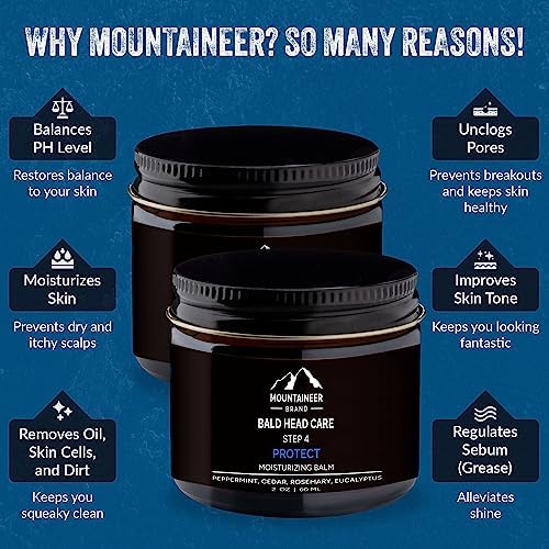 Mountaineer Brand Bald Head Care Gifts Moisturizing