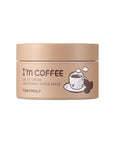 TONYMOLY I'm Coffee Gel To Cream Smoothing Scrub Mask, Gentle Exfoliation, Smooths for Softer Skin, 100 ml