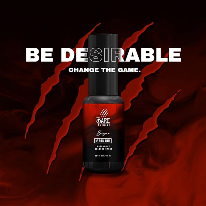 Enigma Pheromone Cologne for Him - [Attraction Formula] Pheromone Cologne for Men 1oz. - Lavender, Sage, Wood