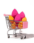 wet n wild Makeup Sponge - Low Product Absorption for Streak-Free Application, Effortless Blending Beauty for a Smooth Professional Looking Finish, Cruelty-Free & Vegan-Pink