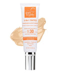 Suntegrity Tinted 5 in 1 Mineral Sunscreen for Face (SPF 30-2 oz) - Light | BB Cream Moisturizer with Physical UVA/UVB Broad Spectrum Protection | Safe for Sensitive Skin