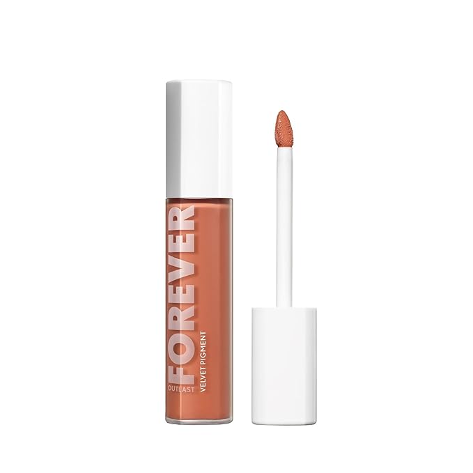 COVERGIRL Outlast Forever Velvet Pigment, 200 Baked Clay, Matte Lipstick, Vegan Formula, Easy to Use, Glides on Effortlessly, Long-Lasting, Perfect Color, 0.30oz