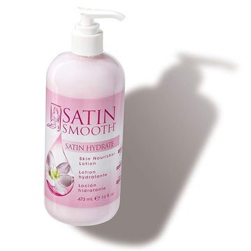 SATIN SMOOTH Post Wax Lotion - Hydrating Skin Nourisher for Smooth & Healthy Skin, After Wax Care Treatment, 16 fl oz
