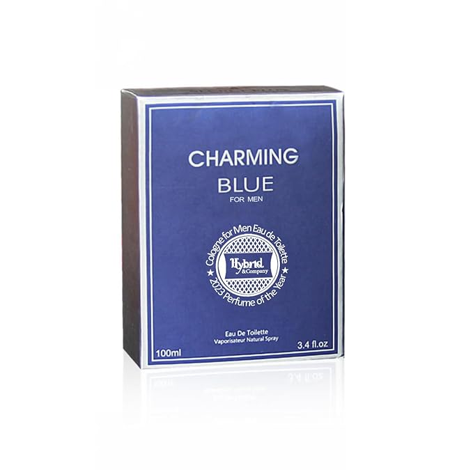 Hybrid & Company Charming Blue for men Men’s Classic Scent Perfume Eau De Toilette Spray 100 ML