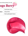 Peripera Ink Mood Glowy Tint | Lip-Plumping, Naturally Moisturizing, Lightweight, Glow-Boosting, Long-Lasting, Comfortable, Non-Sticky, No White Film (032 GOGO BERRY)