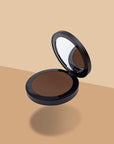WUNDER2 GO BEYOND FOUNDATION Makeup [Deep] Pressed Powder, Natural Cream Finish