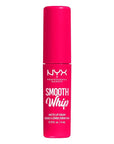 NYX PROFESSIONAL MAKEUP Smooth Whip Matte Lip Cream, Long Lasting, Moisturizing, Vegan Liquid Lipstick - Pillow Fight (Hot Fuschia)