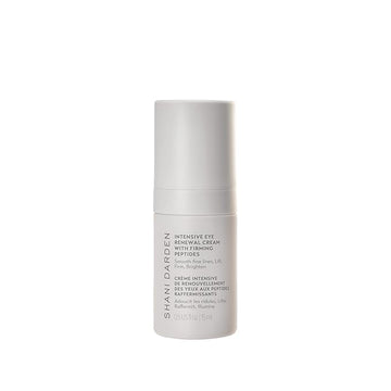 SHANI DARDEN Intensive Eye Renewal Cream, Hydrating Under Eye Cream for Dark Circles, Fine Lines, Wrinkles & Crows Feet with Niacinamide, Shea Butter & Ceramide, Crease-Free & Makeup-Ready, 0.50 fl oz