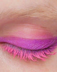 Maydear Pink Mascara for Eyelashes, Waterproof Colored Mascara Long Lasting Smudgeproof Colorful Mascara for Women Fast Dry Lengthening Eye Makeup Party Stage Use - Rose