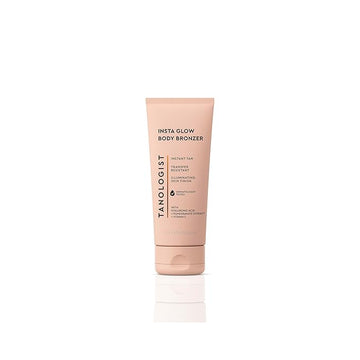 Tanologist Insta Glow Body Bronzer, Instant Illuminating Self-Tan, Hyaluronic Acid & Vitamin C, Streak-Free, Radiant Finish For All Skin Tones, 5.75 fl oz/170 ml Tube