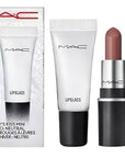 MAC Winters Kiss Lip Duo - Neutral Retro Matte Lipstick Bronx & Mini Lipglass Clear