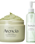 ARENCIA Rice Mochi Double Cleansing Duo for clear, acne-prone skin