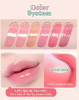 ETUDE Over Glowy Lip Gloss #2 Cotton Candy | Non-Sticky Vegan Lip Tint | Moisturized & Long-lasting Lip Gloss | Daily Tint for Dry Lips, Korean Makeup, K-beauty, Perfect for Gift